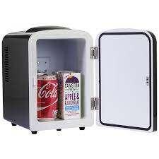 Mini fridge cheap uk beds. Iceq 4 Litre Mini Fridge Black