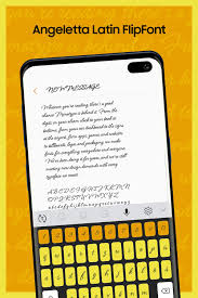 Angeletta Latin Flipfont Blackberry Phone Top Fonts Phone