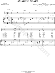 Russ reese © 2000 1. James P Carrell Amazing Grace Sheet Music In F Major Transposable Download Print Sku Mn0055940