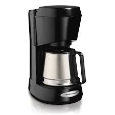 Hamilton beach hdc500d 4 cup coffee maker with auto shutoff and glass carafe. 5 Cup Personal Coffee Maker Black Stainless 48137 Hamiltonbeach Com