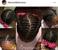 Such A Cute Kiddie Style Needle Point Braids Fishbone Braids Cornrows Lil Girl Hairstyles Baby Girl Hairstyles Little Girl Braids