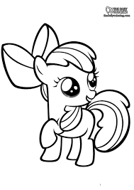 My little pony coloring page. Pony Coloring Pages The Daily Coloring