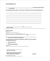 Elaborate view of affidavit form. Free 10 Sample General Affidavit Forms In Pdf Ms Word Excel