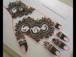 Mehndi is also an art and everybody does not know how to apply mehndi. Beautiful Flowery Henna Mehndi Design Patch Tattoo Tutorial Youtube Henna Mehndi Henna Mehndi Design Henna