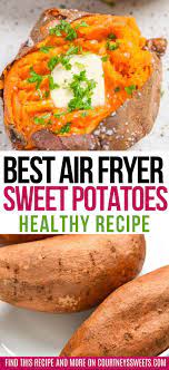 Air Fryer Sweet Potatoes In 2021 Air Fryer Dinner Recipes Air Fryer Recipes Healthy Sweet Potato Recipes Healthy