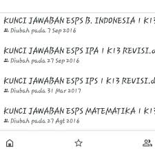 Kunci jawaban buku esps matematika kelas 6 penerbit erlangga guru ilmu sosial bse memang diperuntukkan bagi para siswa dan para guru sebagai referensi buku pelajaran. Jual Kunci Jawaban Esps K13n Kls 1 Sampai Kls 6 Penerbit Erlangga Limited Jakarta Barat Yayuksetia Tokopedia