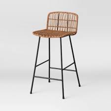 How to choose the right stools for your counter bar the most important buying tip is to ensure you buy the right height for the particular counter at which they'll be stationed. Angelika Low Back Natural Counter Height Barstool Opalhouse Target