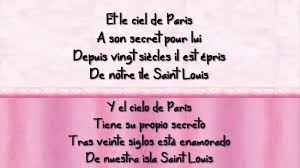 Sous Le Ciel De Paris Zaz Et Pablo Alboran Zaz Pablo Alboran Sous Le Ciel De Paris Con Letra Espanol Frances Youtube Aprender Frances Unas Francesas Frances Para Ninos