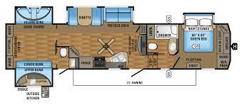 Gigantic bunkhouse in the back with your own separate bathroom and 40 tv. 2017 Eagle Fifth Wheel Floorplans