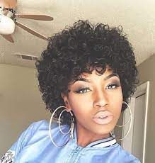 Curly Afro Short Natural Curly Hair Natural Hair Styles Short Curly Hair