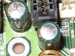 Image result for bulging capacitors