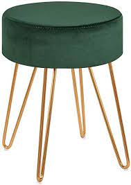 Amazon Com Emerald Green Bathroom Contemporary Stools Vanity Stool Metal Stool