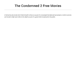 Stars suggest streaming picks for women's history month. The Condemned 2 Free Movies