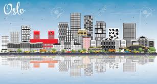 Quality uk framing & 100% money back guarantee! Oslo Norway Skyline With Gray Buildings Blue Sky And Reflections Royalty Free Cliparts Vectors And Stock Illustration Image 87211543