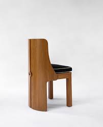 Studiotwentyseven No 172 Chair By Ruemmler French Oak With Linen Cushion Outdoor Dining Chair Cushions Deco Chairs Dining Chair Cushions