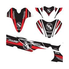 Tes drive supra balap !!! Jual Master Decal Stiker Motor For Supra X 125 Triba Skull Grade B Online April 2021 Blibli