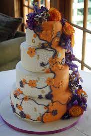 Wedding Cakes Wedding Cakes Photos On Weddingwire Halloween Wedding Cakes Orange Wedding Cake Themed Wedding Cakes