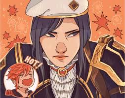 Arcane fan art featuring Vi with hextech fashion