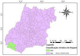 A história de goiás remete aos tempos da colonização brasileira. Classificacao Climatica De Koppen Para O Estado De Goias E O Distrito Download Scientific Diagram