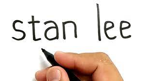 Stan lee's how to draw superheroes. Very Easy How To Turn Words Stan Lee Into Cartoon For Kids Avengers Endgame Youtube