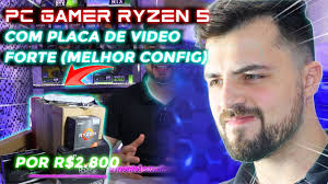 Melhor PC gamer até 2800 reais! 🚀MONTEI e ficou ABSURDO!🔥 Roda tudo?!?  Veja aqui! (CONFIG EXCELENTE)