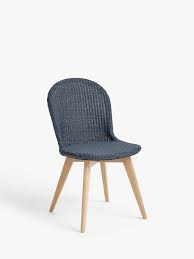 Croft Collection Easdale Lloyd Loom Dining Side Chair Quartz Grey Side Chairs Dining Lloyd Loom Side Chairs
