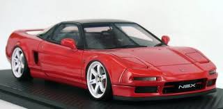 La base est en aluminium extrudé tandis que le. Ignition Model Honda Nsx Na1 Diecastsociety Com