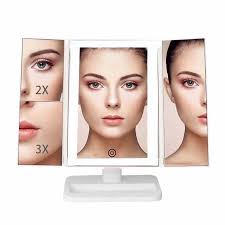 Maybe you would like to learn more about one of these? Makeup Mirror Vanity Mirror With Lights 1x 2x 3x Magnification Touch Screen Switch Dual Power Supply Portable Trifold Mirror Cosmetic Lighted Up Mirror From Walmart Accuweather Shop