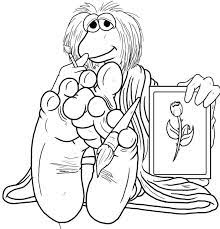 We have chosen the best fraggle rock coloring pages which you can download online at mobile, tablet.for free and add new coloring pages daily, enjoy! Mokey Fraggle From Fraggle Rock Coloring Page Free Printable Coloring Pages For Kids