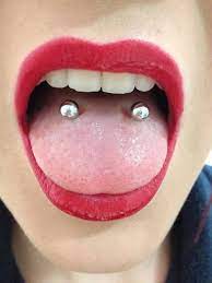 Venom Bites Piercing Double Tongue Piercing Tongue Piercing Tongue Piercing Jewelry