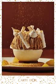 Le Mont Blanc A La Vanille De Madagascar De Carte D Or Et Yannick Tranchant Gateaux Et Desserts Recette Glace Recettes Sucrees