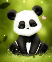 Jeu de dessin animé de vecteur dours panda mignon. Panda Mignon Assis Vraiment Trop Mignon Dessin Animaux Mignons Dessins Mignons Animaux Kawaii