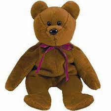 Ty 3rd Gen Teddy Nf Brown 2g Tush Authentic 1993 Beanie Baby For Sale Online Ebay