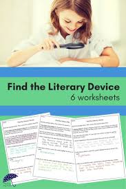 Figurative Language Worksheets Figurative Language Worksheet Language Worksheets Teaching Literary Devices