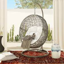 You can easily compare and choose from the 10 best hanging chairs for you. Mercury Row Valletta Swing Chair With Stand Reviews Wayfair Swinging Chair Rocking Chair Makeover Hanging Chair
