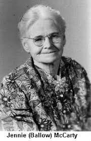 Willis Graham McCarty and Jennie Ballew McCarty