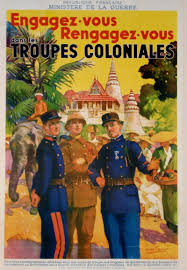 A Elles Seules Les Affiches De Recrutement Des Troupes Coloniales Representent Aux Xixeme Et Xxeme Siecles Une Sourc Publicites Retros Affiches Retro Colonial