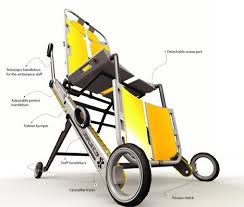 Evac+chair emergancy stairway evacuation products including: Caterpillar Stretcher Scoffs At Stairs Wheelchair Wheelchair Accessories Medical Design