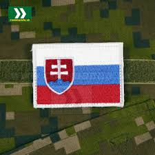 Nasivka Vlajka Slovenska 75x53mm So Suchym Zipsom Commando Sk