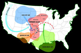 Tornado alley is a nickname given to an area in the southern plains of the central united states that consistently experiences a high frequency of tornadoes each year. What Is Tornado Alley Universe Today