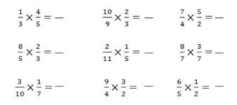 Matemáticas con Diana: Taller: MULTIPLICACIÓN Y DIVISIÓN DE FRACCIONES