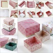 Origami Ile Hediye Kutusu Yapimi El Yapimi Pek Marifetli Origami Hediyeler Kutular