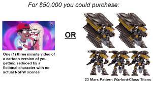 For $50,000 You Could Purchase One Three Minute Video or X | Know Your Meme