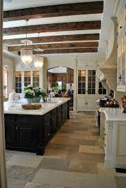 Who doesn't love exposed wood beams on the ceiling? 67 Inviting Kitchen Designs With Exposed Wooden Beams Digsdigs