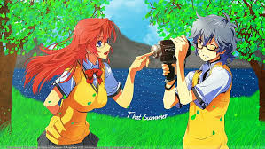 Read anime boy blue hair from the story ảnh anime đẹp ( 2 ) by kiritoboy (kirigaya yuki) with 324 reads. Hd Wallpaper Anime Ano Black Blue Boys Cameras Eyes Girls Glasses Wallpaper Flare