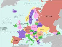 Os fusos horários corrigiram em parte o problema ao colocar os relógios de cada região no mesmo tempo solar médio. Mapa Mundi Europa Formacao Historia Cultura E Turismo Mapa Da Alemanha Europa Mapa Turistico