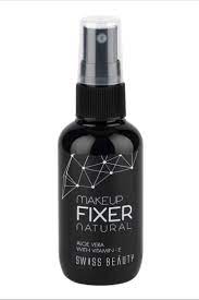 Swiss Beauty Makeup Fixer Natural Aloe Vera With Vitamin E Face Makeup White 50ml Natural Aloe Vera Aloe Vera Beauty