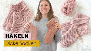 „passion for yarn das motto dicke socken häkeln, einfachste anleitung der welt. Einfache Socken Hakeln Youtube