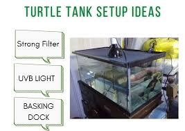 But for most people, building a pond isn't very practical. Turtle Tank Setup Ideas Turtleholic