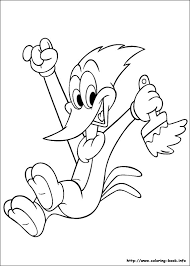 Keep your kids busy doing something fun and creative by printing out free coloring pages. Woody Woodpecker Coloring Picture